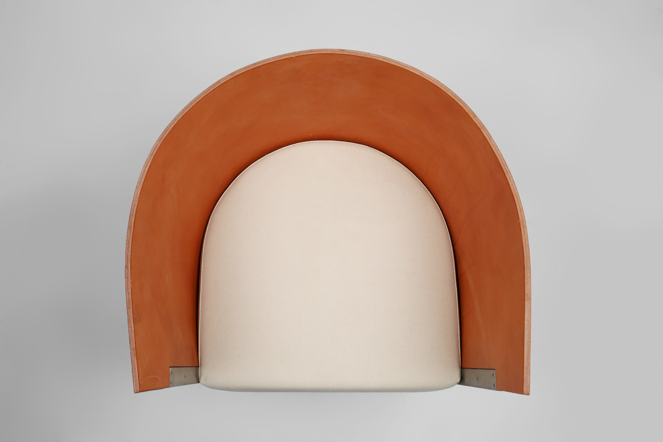 Maarten van Severen S88 easy chair in saddle leather and steel, Belgium 1988thumbnail